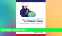 Must Have  Child Labour in Pakistan: Including the Excluded: Subsidized Education and Subsidy: