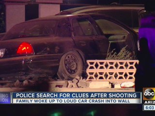 Police searching for clues after shooting