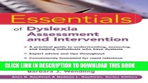 Ebook Essentials of Dyslexia Assessment and Intervention Free Read