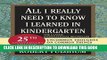 Ebook All I Really Need to Know I Learned in Kindergarten: Uncommon Thoughts on Common Things Free