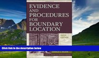 Books to Read  Evidence and Procedures for Boundary Location  Full Ebooks Most Wanted