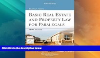 Big Deals  Basic Real Estate and Property Law for Paralegals  Best Seller Books Most Wanted
