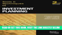 [New] Ebook Tools   Techniques of Investment Planning (Tools   Techniques) Free Read