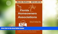 Big Deals  The Law of Florida Homeowners Associations  Best Seller Books Best Seller