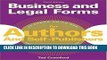 Read Now Business and Legal Forms for Authors and Self Publishers (Business   Legal Forms for
