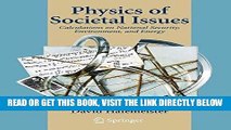 [New] Ebook Physics of Societal Issues: Calculations on National Security, Environment, and Energy