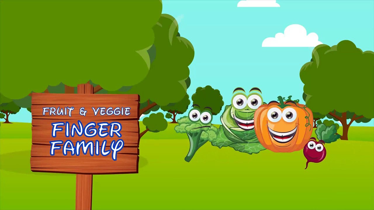 HEALTHY EATING Nursery Rhymes for Children! - Fruit and Veggie Finger Family Song - Lil Abby - YouTube