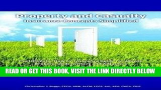 [New] PDF Property and Casualty Insurance Concepts Simplified Free Online
