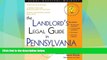 Big Deals  The Landlord s Legal Guide in Pennsylvania (Legal Survival Guides)  Full Read Best Seller