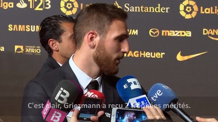 Prix LFP - Oblak : ''Griezmann le mérite''