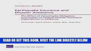 [New] PDF Earthquake Insurance and Disaster Assistance: The Effect of Catastrophe Obligation