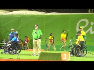Men's Compound Open, semi final | Milne v Shelby | Rio 2016 Paralympics