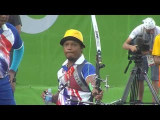 Men's Individual Recurve Open, round 2 - Erario v Netsiri - Rio 2016 Paralympics