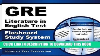 Read Now GRE Literature in English Test Flashcard Study System: GRE Subject Exam Practice