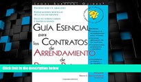 Big Deals  Guia Esencial Para Los Contratos de Arrendamiento de Bienes Raices / Essential Guide to