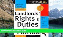 Big Deals  Landlord s Rights   Duties In Florida, 10E  Best Seller Books Most Wanted