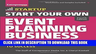 [Ebook] Start Your Own Event Planning Business: Your Step-By-Step Guide to Success (StartUp