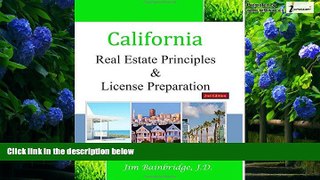 Big Deals  California Real Estate Principles and License Preparation  Best Seller Books Best Seller