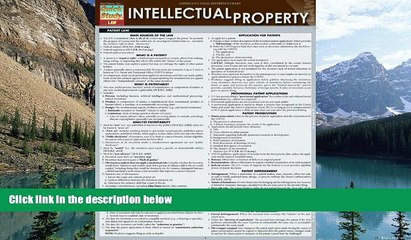 Big Deals  Intellectual Property (Quick Study: Law)  Full Ebooks Best Seller