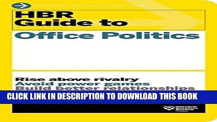 [PDF] HBR Guide to Office Politics (HBR Guide Series) Download online