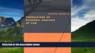 Big Deals  Foundations of Economic Analysis of Law  Best Seller Books Most Wanted