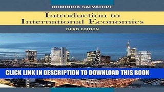 [New] Ebook Introduction to International Economics Free Online