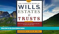 Books to Read  The Complete Book of Wills, Estates   Trusts  Best Seller Books Best Seller