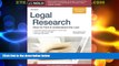 Big Deals  Legal Research: How to Find   Understand the Law  Full Read Most Wanted
