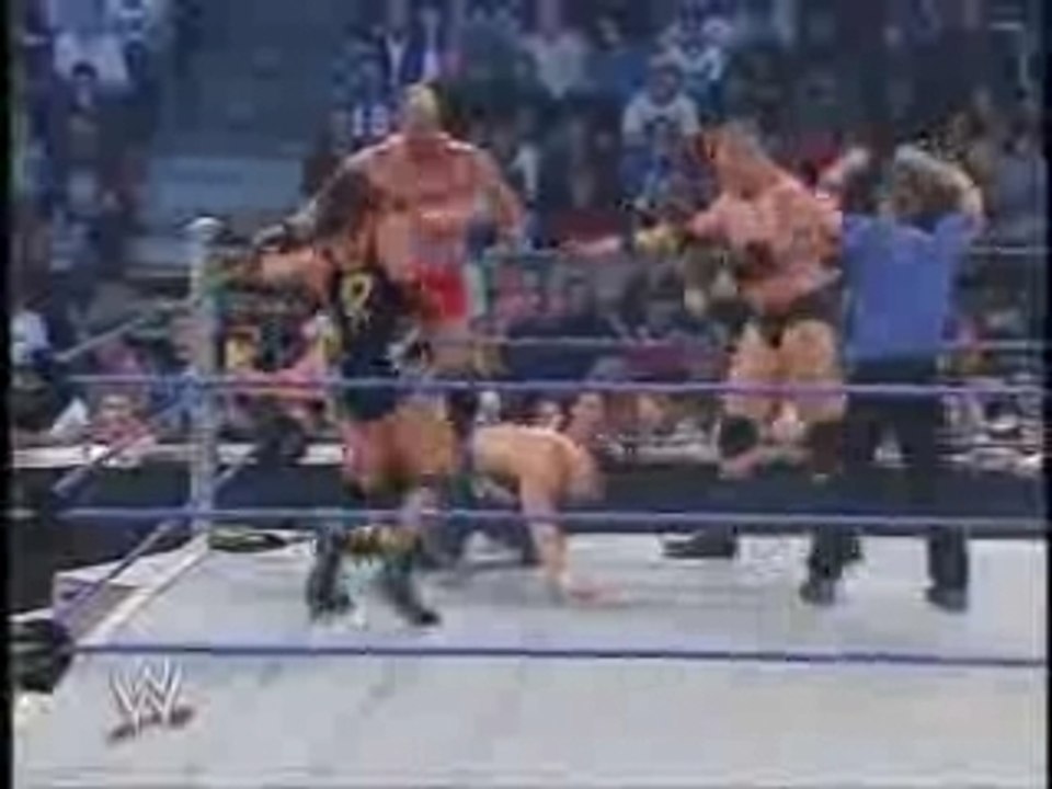 WweCena& Benoit Vs  Lesnar &Rhyno &Morgan