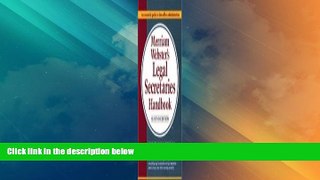 Big Deals  Merriam-Webster s Legal Secretaries Handbook  Best Seller Books Best Seller