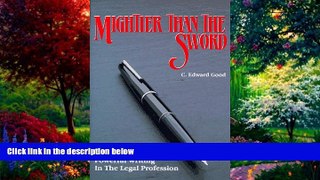 Books to Read  Mightier Than the Sword: Powerful Writing in the Legal Profession/Legal  Best