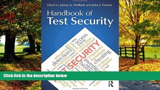 Big Deals  Handbook of Test Security  Best Seller Books Most Wanted