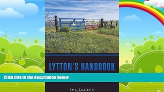 Books to Read  Lytton s Handbook on Texas Property Law  Best Seller Books Most Wanted