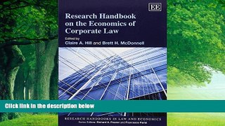 Books to Read  Research Handbook on the Economics of Corporate Law (Research Handbooks in Law and