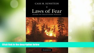 Big Deals  Laws of Fear: Beyond the Precautionary Principle (The Seeley Lectures)  Full Read Best