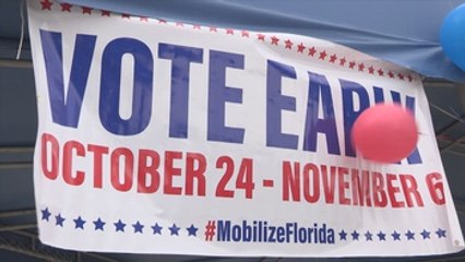 Arranca, entre tacos y música, la votación anticipada en Florida