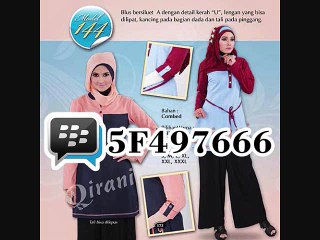 PinBB 536816F7 Gamis Kaos Trendy Murah