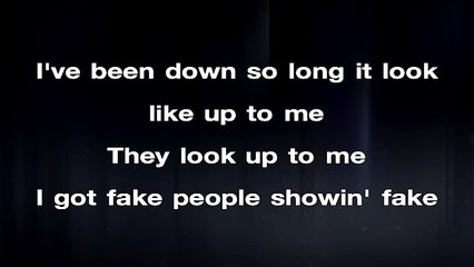 DRAKE - Fake Love (Lyrics)