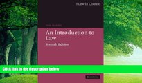 Big Deals  An Introduction to Law (Law in Context)  Best Seller Books Most Wanted