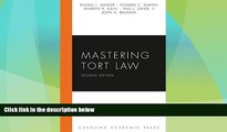 Big Deals  Mastering Tort Law (Carolina Academic Press Mastering Series)  Best Seller Books Best