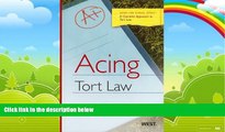 Books to Read  Acing Tort Law: A Checklist Approach to Tort Law (Acing Law School Series)  Best