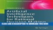 [PDF] FREE Artificial Intelligence Techniques for Rational Decision Making (Advanced Information