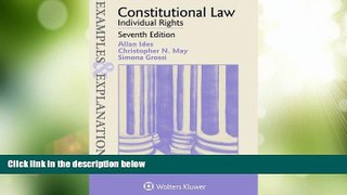 Big Deals  Examples   Explanations: Constitutional Law: Individual Rights  Full Read Most Wanted
