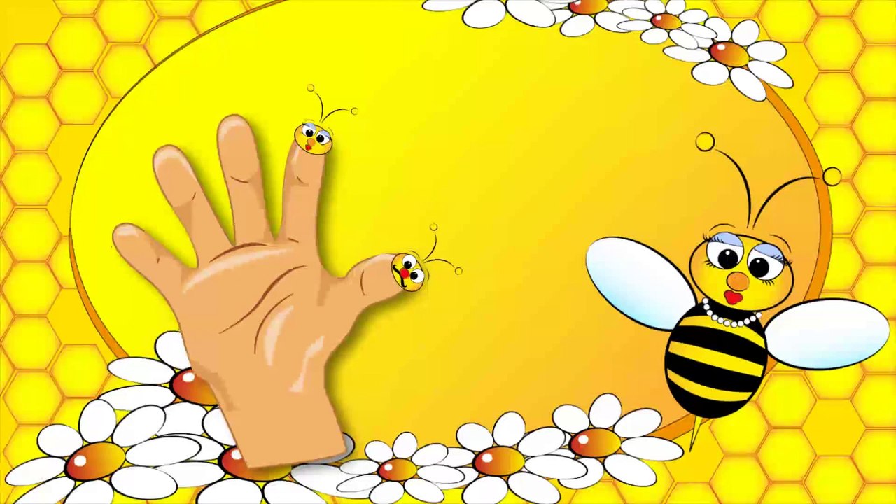 Nursery Rhymes for Children! - Bee Finger Family Song - Lil Abby - YouTube