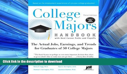 FAVORIT BOOK College Majors Handbook with Real Career Paths and Payoffs, 3rd Ed (College Majors