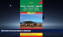 FAVORITE BOOK  Kenya / Tanzania / Uganda FB 1:2M 2013 (English, French and German Edition)  GET