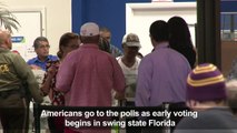 Early voting begins in Florida