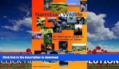 READ BOOK  Namibian Wildlife - An Alternative Guide for the Traveller on Safari by Sean Nicholson