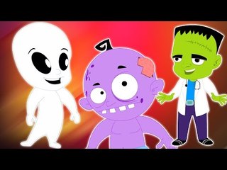 Hola Es Halloween | 'historieta asustadizo "para los niños | rima popular de guardería