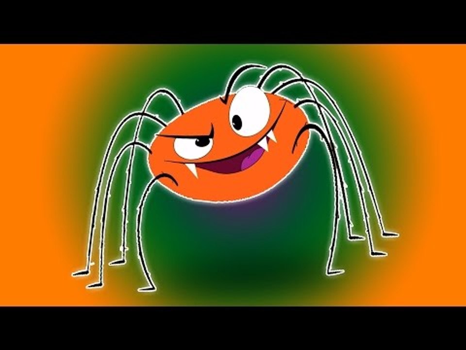 Incy Wincy Araña | Cartoon para los niños | video educativo | Asustadiza la poesía infantil